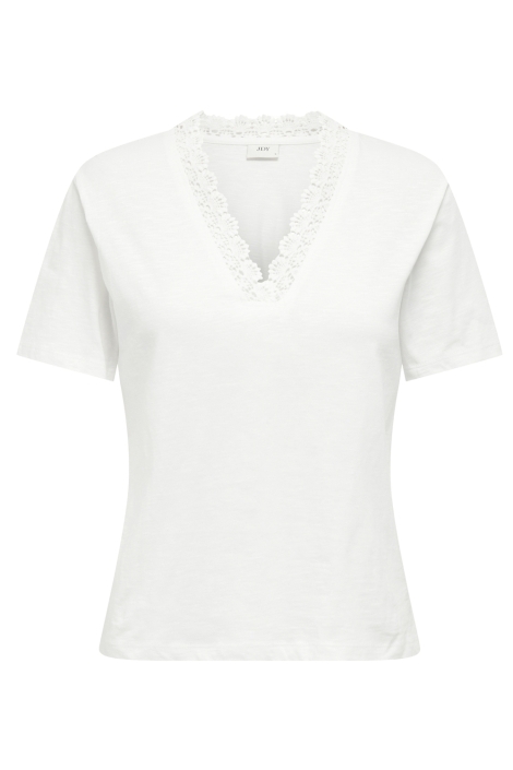 Jacqueline de Yong jdysalva life s/s v-neck top jrs di